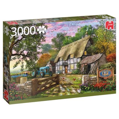 Jumbo Spiele, Das Bauernhaus, 3000 Teile Puzzle