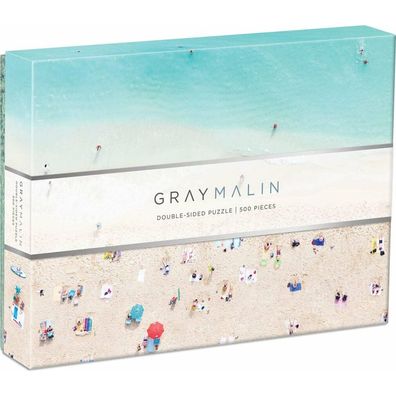 Galison Doppelseitiges Puzzle Gray Malin: Strand auf Hawaii 500 Teile