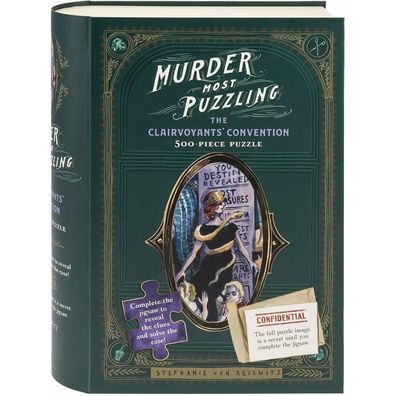 Chronicle BOOKS Detektiv Fall Puzzle Psychic Convention 500 Teile