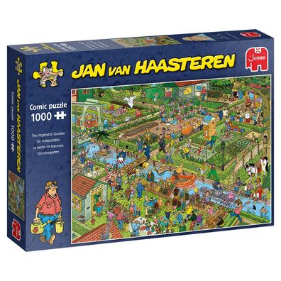 Jumbo Spiele 19057 Jan van Haasteren Gemüsegarten 1000 Teile Puzzle