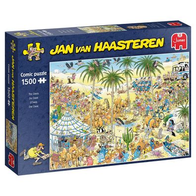 Jan van Haasteren Die Oase 1500 Teile Puzzle