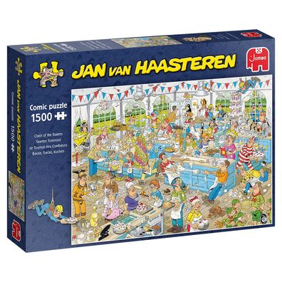 Jumbo 19077 Jan van Haasteren Backe, acke, uchen 1500 Teile Puzzle