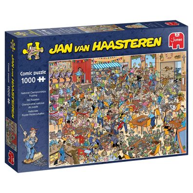 Jan van Haasteren Nationale Puzzle-Meisterschaften 1000 Teile Puzzle