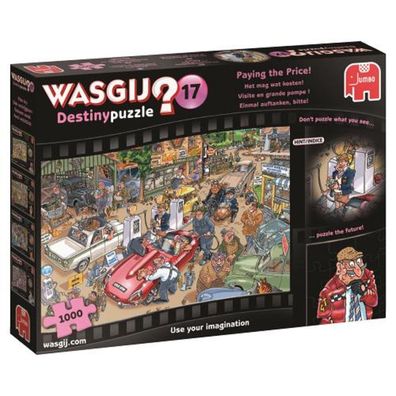 Wasgij Destiny 17 Einmal auftanken, itte! 1000 Teile Puzzle
