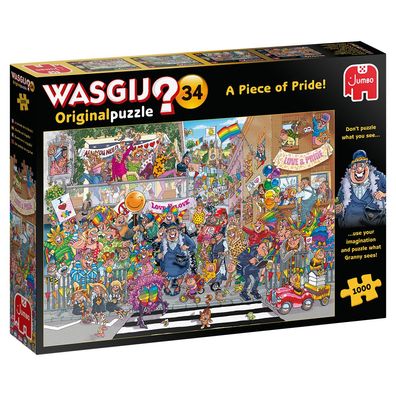 Wasgij Original 34 Ein Stückchen Pride 1000 Teile Puzzle