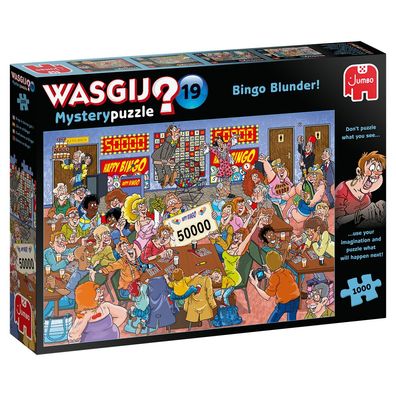 Wasgij Mystery 19 Bingo Blunder! 1000 Teile Puzzle