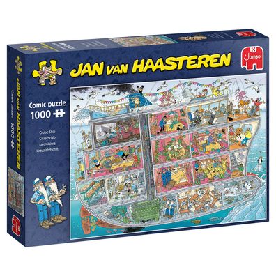 Jan van Haasteren - Kreuzfahrtschiff 1000 Teile Puzzle