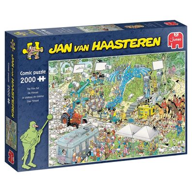 Jan van Haasteren Das Filmset 2000 Teile Puzzle