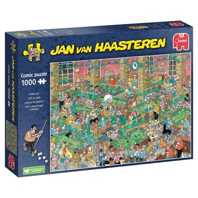 Jan van Haasteren Eine ruhige Kugel schieben! 1000 Teile Puzzle