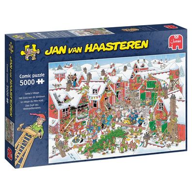 Jan van Haasteren Das Dorf des Weihnachtsmanns 5000 Teile Puzzle