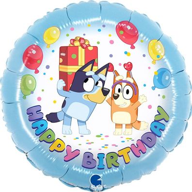 Bluey Party Folienballon 46 cm