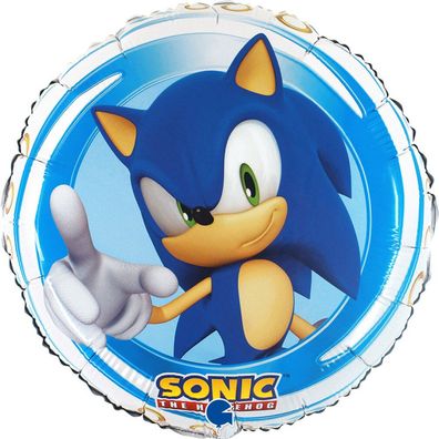 Grabo SONIC Folienballon Geburtstagsparty Spiel 45cm