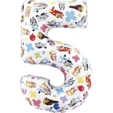 Friends Zahl 5 Folienballon 66 cm