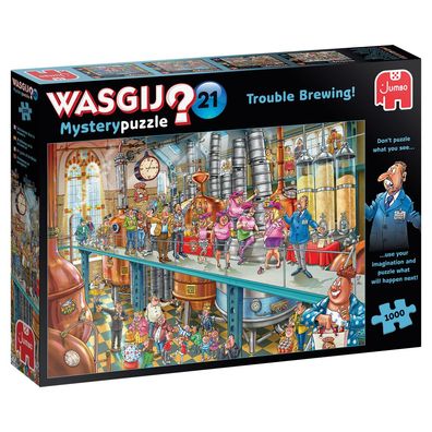 Wasgij Mystery 21 Bierselige Besichtigung 1000 Teile Puzzle