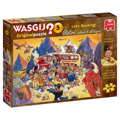 Wasgij Original Retro 5 - Billigangebot gebucht! - 1000 Teile Puzzle