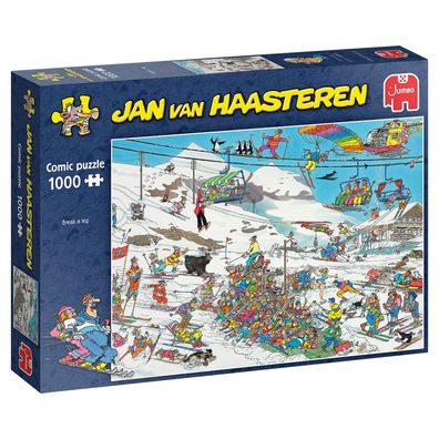 Jan van Haasteren Hals und Beinbruch 1000 Teile Puzzle