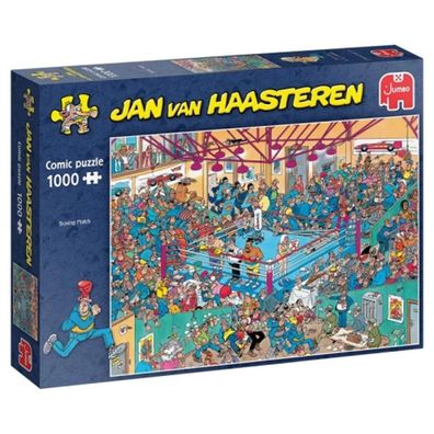 Jan van Haasteren Boxing Match 1000 Teile Puzzle