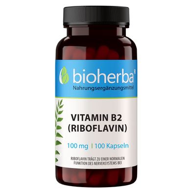 Bioherba Vitamin B2 (Riboflavin) Kapseln