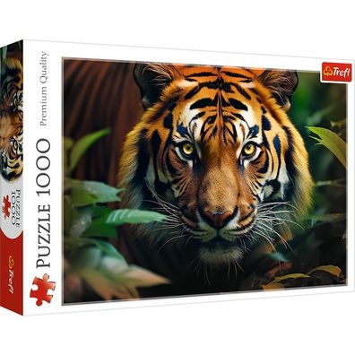 Trefl, Wilder Tiger, 1000 Teile Puzzle