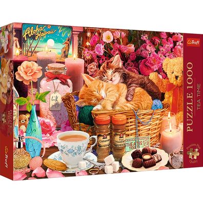 Trefl, Tea Time Alles was angenehm ist, 1000 Teile Premium Plus Puzzle