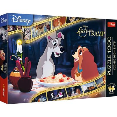 Trefl, Disney Susi & Strolch, Premium Plus 1000 Teile Puzzle