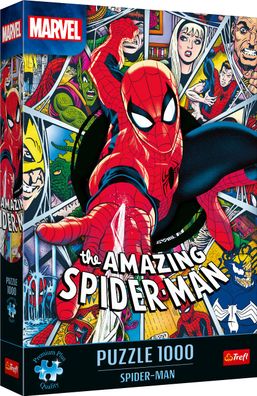 Trefl, Marvel Spider-Man, Premium Plus 1000 Teile Puzzle
