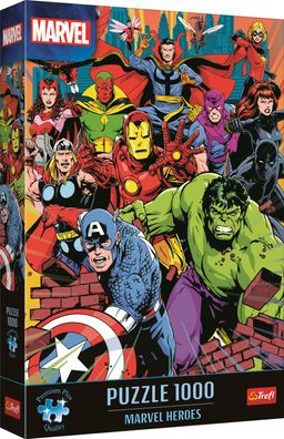 Trefl, Marvel Heroes, Premium Plus 1000 Teile Puzzle
