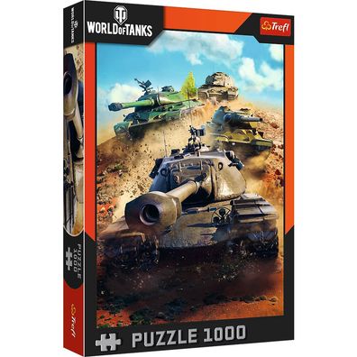 World of Tanks 1000 Teile Puzzle