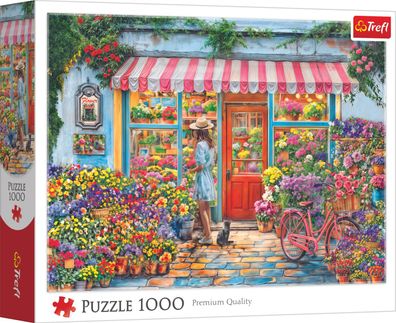 Trefl, Blumenladen, 1000 Teile Puzzle