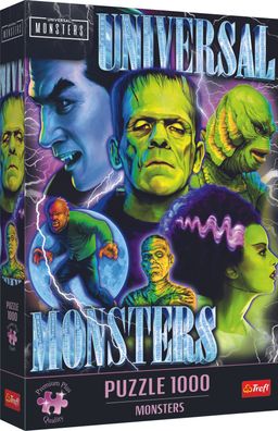Trefl, Universal Monster, 1000 Teile Premium Plus Puzzle