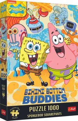 Trefl, Spongebob Squarepants, 1000 Teile Premium Plus Puzzle