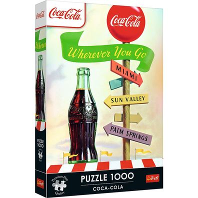 Trefl, Coca Cola Wherever you're going, 1000 Teile Puzzle