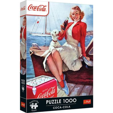 Trefl, Coca Cola Break Time, 1000 Teile Premium Plus