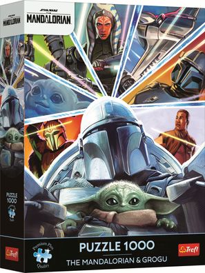 Trefl, Star Wars The Mandalorian, 1000 Teile Premium Plus Puzzle