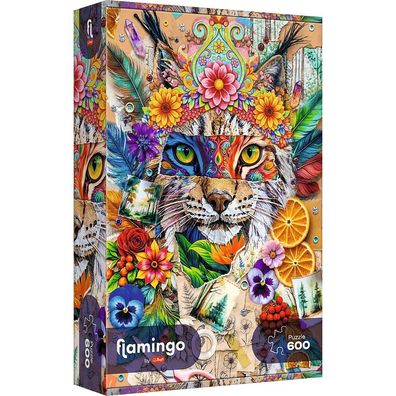 Flamingo by Trefl Inspirations-Collage 600 Teile Puzzle