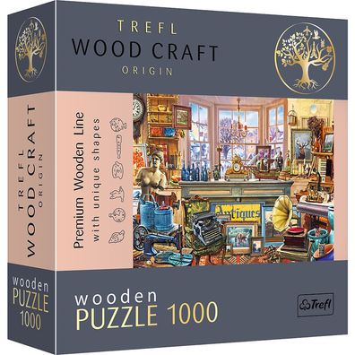 Steve Crisp Antiquitätenladen 1000 Teile Holzpuzzle