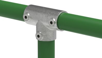 Rohrverbinder T-Stück lang Ø 48,3 mm (1 1/2") | Temperguss verzinkt | 104D48