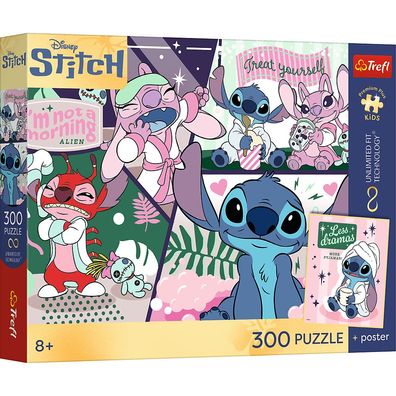 Trefl, Lilo & Stitch, 300 Teile Premium Plus Puzzle