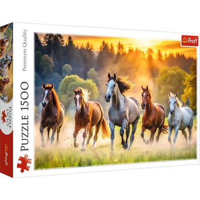 Trefl, Pferde, 1500 Teile Puzzle