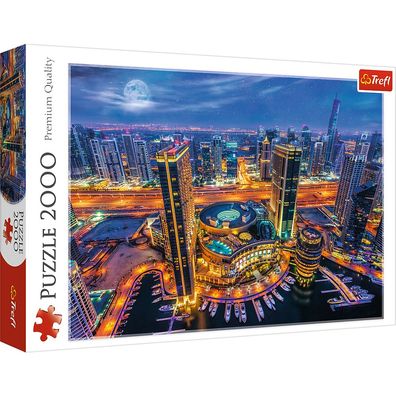 Trefl, Lichter von Dubai, 2000 Teile Puzzle