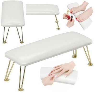 Handauflage für Maniküre Salon weiß
