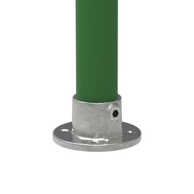 Rohrverbinder Wandbefestigung rund Ø 26,9 mm (3/4") | Temperguss verzinkt | 131A27
