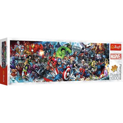 Marvel Universum 1000 Teile Panorama Puzzle