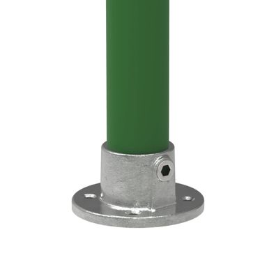 Rohrverbinder Wandbefestigung rund Ø 33,7 mm (1") | Temperguss verzinkt | 131B34