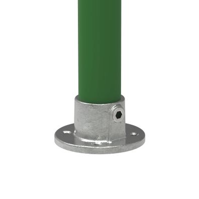 Rohrverbinder Wandbefestigung rund Ø 48,3 mm (1 1/2") | Temperguss verzinkt | 131D48