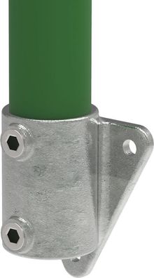 Rohrverbinder Wandhalter Dreieckflansch Ø 42,4 mm (1 1/4") | Temperguss verzinkt |
