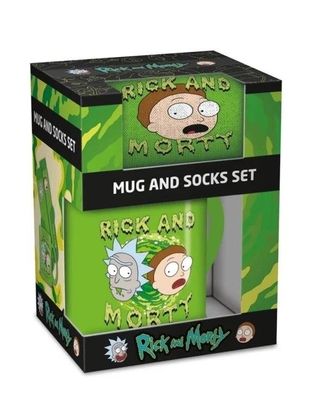 Rick And Morty Tasse Portal Tasse & Socken multicolor Standard