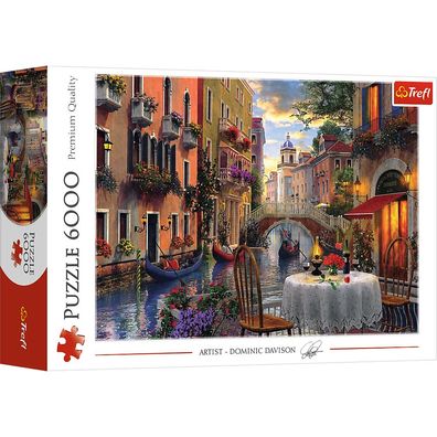 Romantisches Abendessen 6000 Teile Puzzle