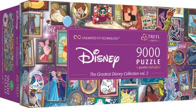 Trefl, The Greatest Disney Collection Vol. 2, 9000 Teile Puzzle