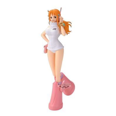 Einteilige Figur im Nami Egghead-Stil, Glitter & Glamour, 23 cm